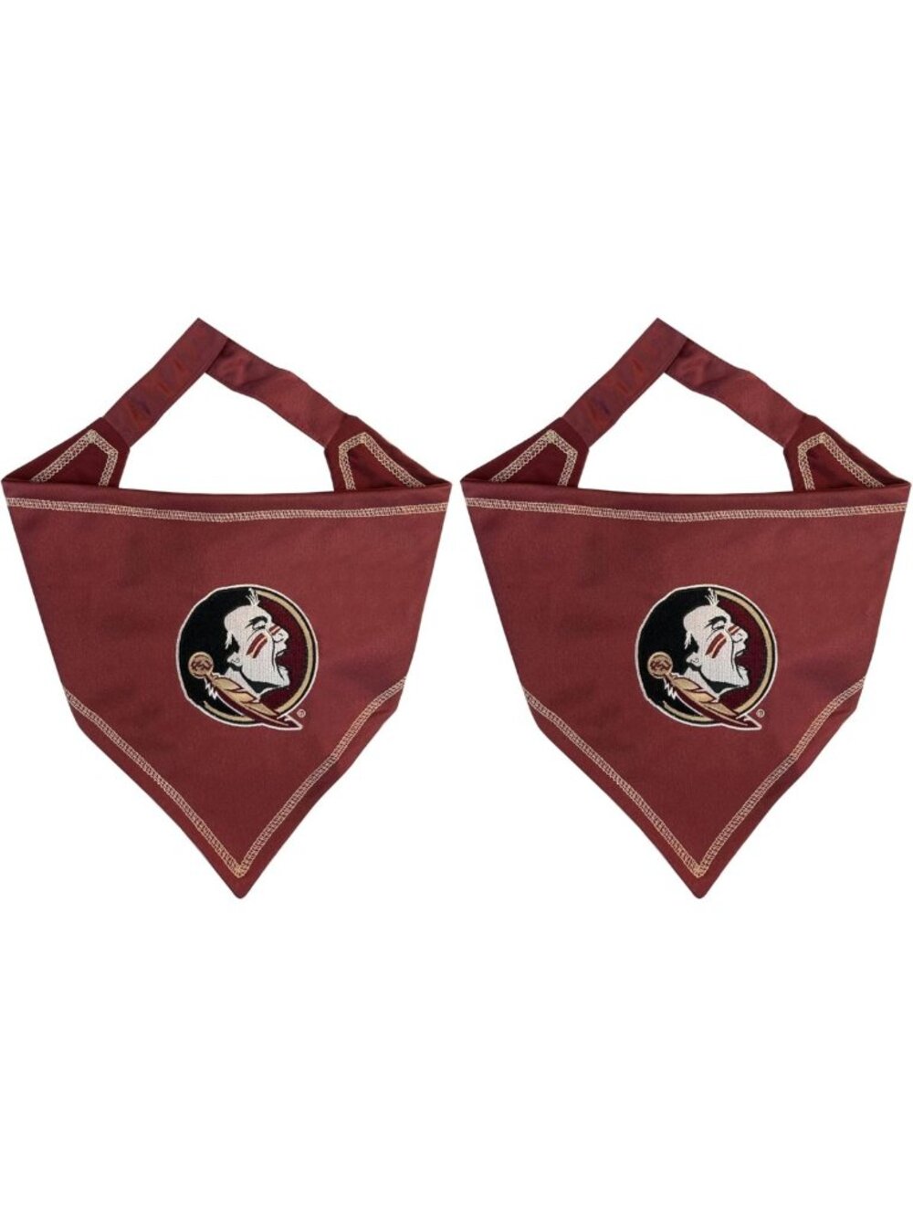 Game-Day Pet Bandana Set for Dogs & Cats - Large/X-Large, NCAA Team Spirit Scarf